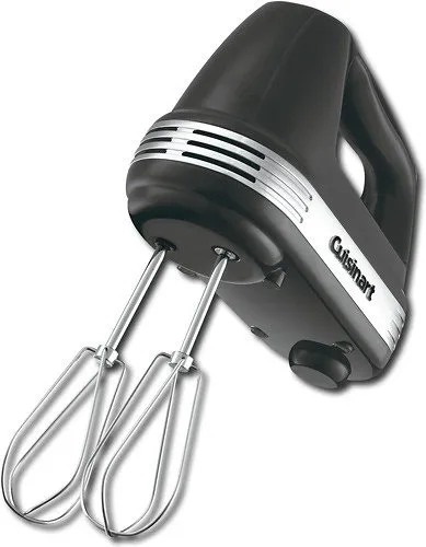 Cuisinart HM-50BK Power Advantage 5-Speed Hand Mixer, Black