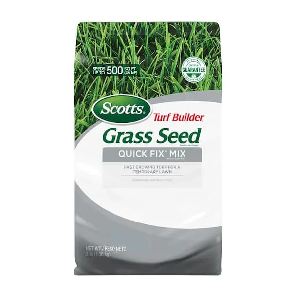 Scotts Turf Builder Grass Seed Quick Fix Mix, 3 lbs. (6-Pack)