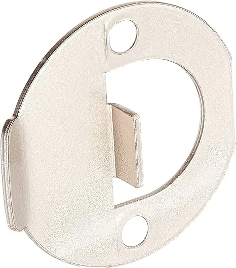 Kwikset 83929-15 Full Round Strike Satin Nickel Finish