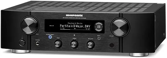 Marantz PM7000N Integrated Stereo Hi-Fi Amplifier HEOS Built-in Supports Digital and Analog Sources Compatible with Amazon Alexa Phono Input