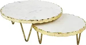 Gold Marble Riser Set