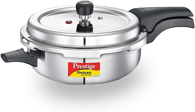 Prestige PRASV3 Pressure Cooker, 3 Liter, Silver