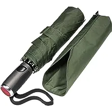 LifeTek - Collapsible and Compact Umbrella for Rain and Sun, Great for Travel, Fits in Purse, Backpack and Car, Sturdy Wind Resistant, Foldable, Lightweight, Automatic Open & Close Mechanism