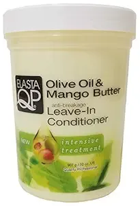  Acondicionador Sin Enjuague Con Aceite De Oliva Y Manteca De Mango, 32 Oz