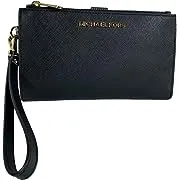 Michael Kors Jet Set Double Zip Wristlet Leather