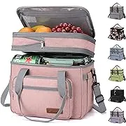 Maelstrom Lunch Box, 23L Insulated Lunch Bag, Expandable Double Deck Cooler Bag