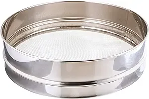 Winco SIV-10 Stainless Steel Mesh Sieve 10in.