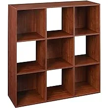 ClosetMaid 4105 Cubeicals Organizer, 9-Cube, Dark Cherry