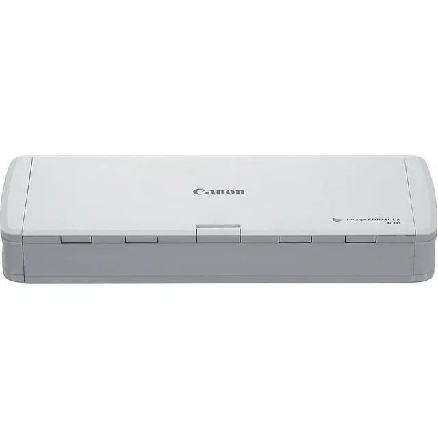 Canon ImageFORMULA R10 Portable Document Scanner, White