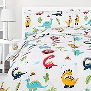 Utopia Bedding - Comforter Bedding Set with 2 Pillow Cases - 3 Pieces Brushed Microfiber Kids Bedding Set for Boys/Girls - Soft and Comfortable -