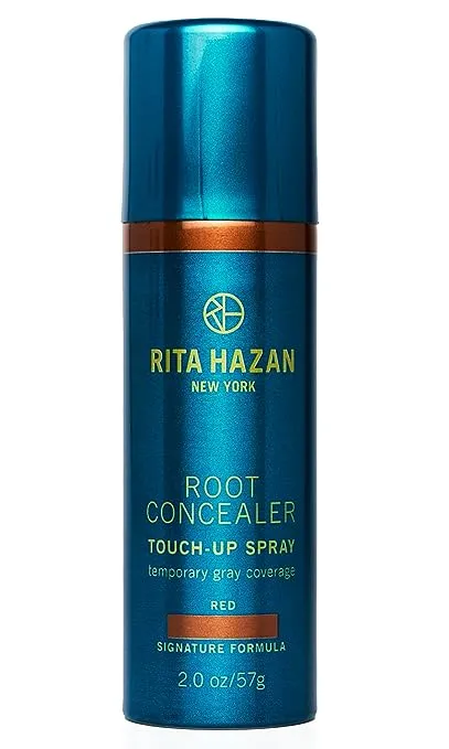 Rita Hazan Root Concealer Touch Up Spray - Instant Spray To Cover Up Roots - Quick Drying, Water-Resistant Formula - Temporary Hair Color Spray for Gray Roots - 2 oz. Root Spray