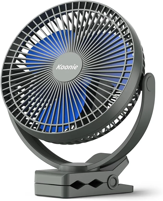 Koonie 10000mAh Rechargeable Portable Fan