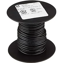 Southwire Thhn Wire Thhn 14 Ga 600 V 50 ' Black