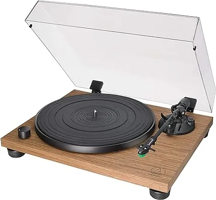 Audio-Technica Consumer AT-LPW40WN Stereo Turntable (Walnut)