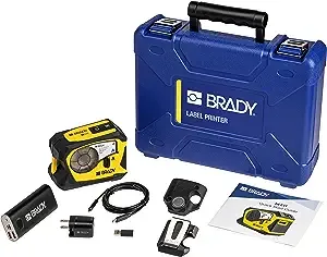 Brady Kit de impresora de etiquetas Bluetooth portátil M211