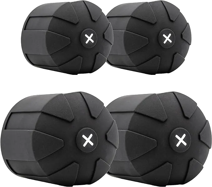 KUVRD Universal Lens Cap 2.0 - Fits 99% DSLR Lenses, Element Proof, Lifetime Coverage, Micro & Magnum (Bundle), 4-Pack