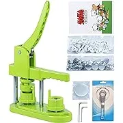 Happizza Button Maker Machine Installation-Free 32mm Diy Pin Button Maker Press Machine Kit