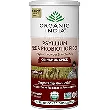 Organic India Psyllium Pre & Probiotic Fiber Cinnamon Spice - 10.0 oz