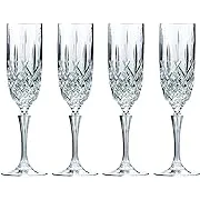 Marquis by Waterford Markham Flute Set of 4, 4 Count (Pack of 1), Clear