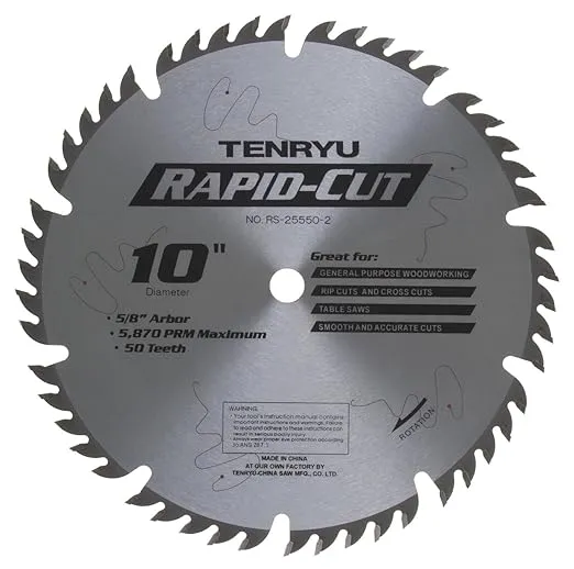 Tenryu RS-25550-2 50t Combination blade