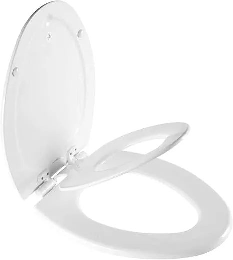 Mayfair 188SLOW 000 NextStep2 Toilet Seat with Built-in Potty Training Seat,