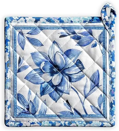 Maison d' Hermine Dish Towels 100% Cotton Kitchen Towels Absorbent Dishcloth for Home, Kitchen, Dining, Cocktail Parties & Camping, Provence - Spring/Summer (Set of 3)