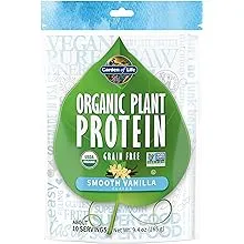 Garden Of Life Organic Plant Protein, Smooth Vanilla - 9.4 oz pouch