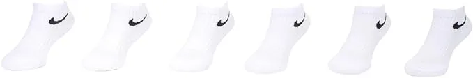 Nike Little Boys 6-Pk. Ankle Socks - White