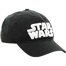 Star Wars Logo Black Adjustable Cap