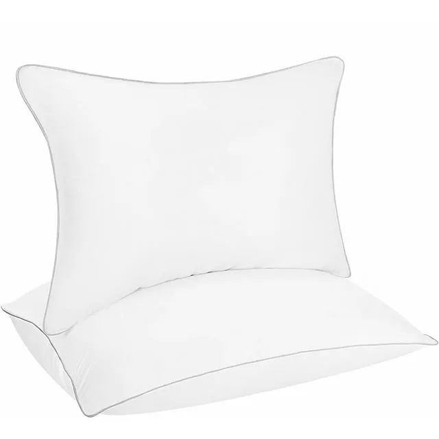 Pillows - Fluffy King Size Pillows Set of 2, Cozy Pillows King Size Set of 2,...