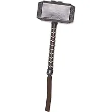 Thor Marvel Avengers Endgame Superhero Weapon Adult Mens Costume Mjolnir Hammer