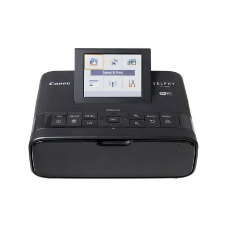 Canon Selphy CP1300 Wireless Compact Photo Printer with AirPrint and Mopria Device Printing, Black (2234C001)