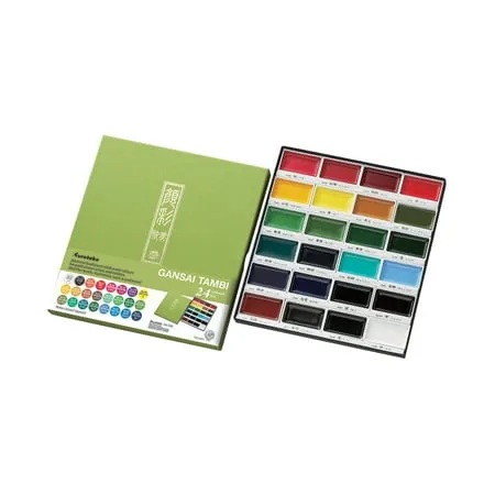 Kuretake - MC20/24V - Gansai Tambi 24 Colors Set