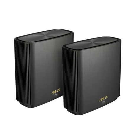 ASUS ZenWiFi AX6600 Tri-Band Mesh WiFi 6 System (XT8 1PK) - Whole Home Coverage up to 2750 sq.ft & 4+ rooms, AiMesh, Included Lifetime Internet Security, Easy Setup, 3 SSID, Parental Control, Charcoal