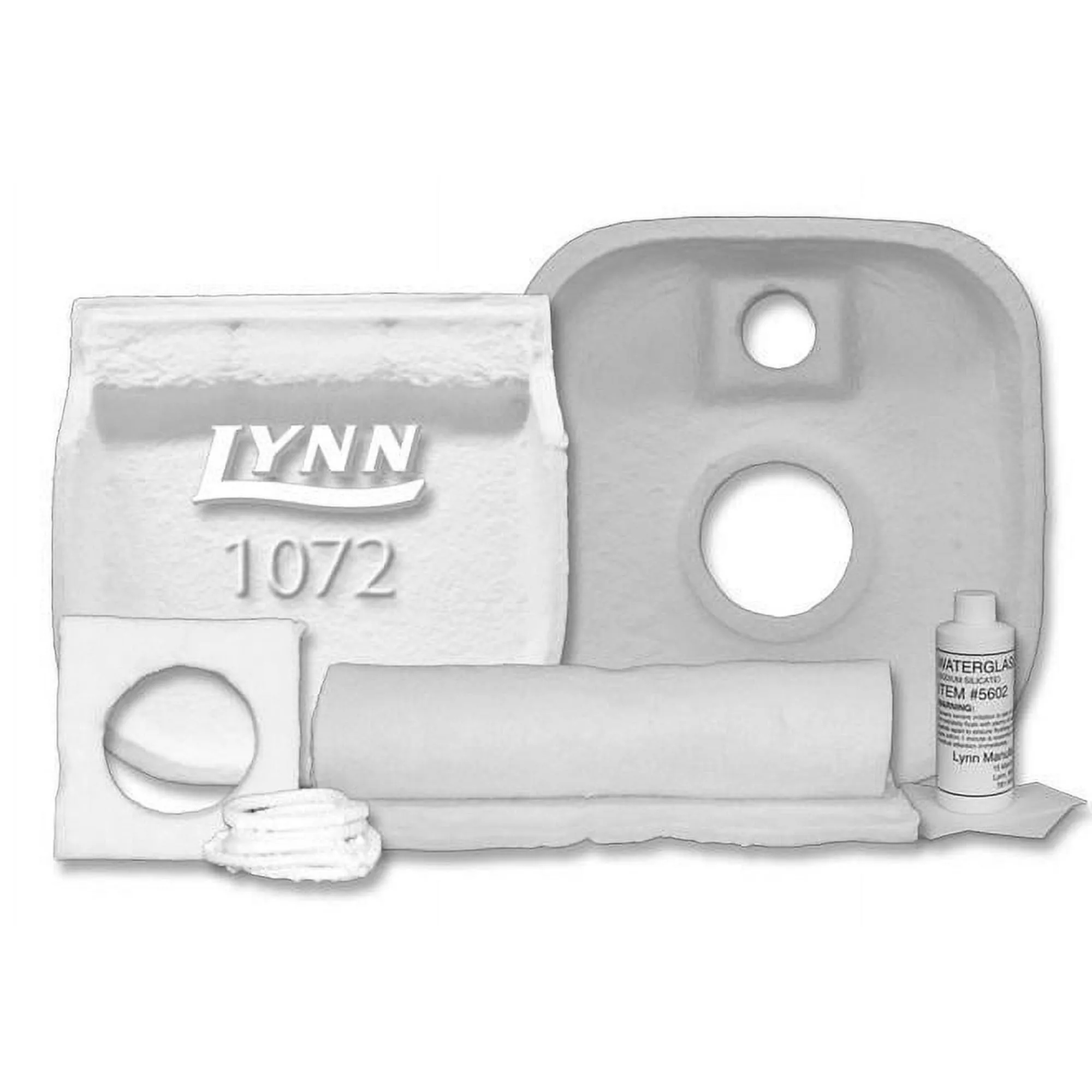 Lynn 1072 Replacement Combustion Chamber Kit for Weil McLain Gold (Go)