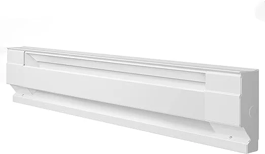 36 in. 240/208-volt 750/563-watt Electric Baseboard Heater in White