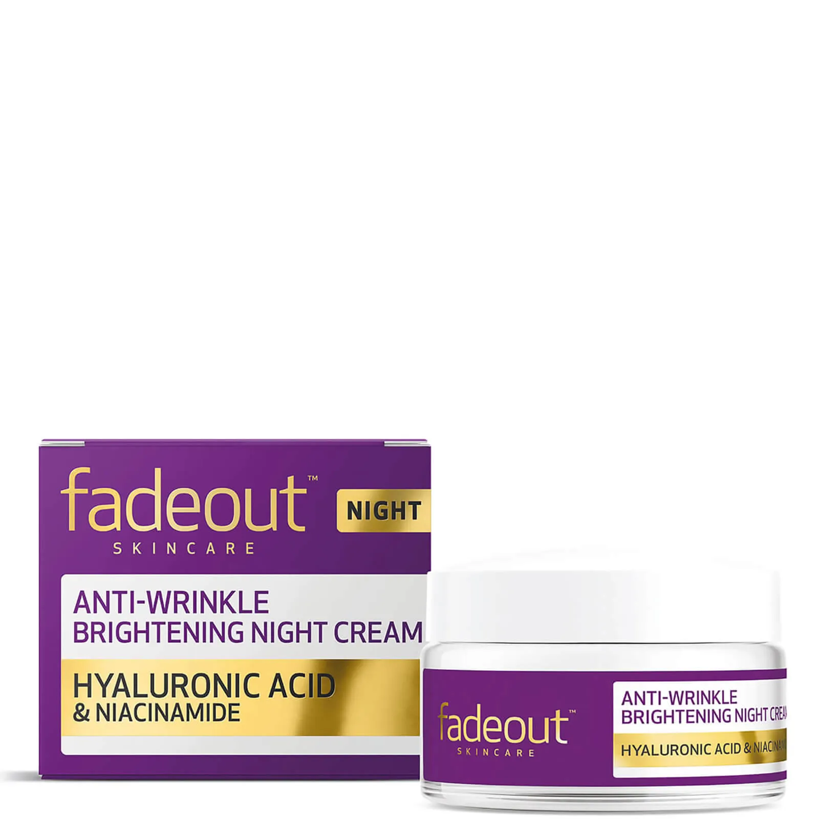 Fade Out Anti-Wrinkle Brightening Night Cream 50ml