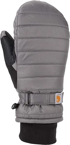 Carhartt Women's WA625 Women's Quilts Mitt Glove - Small - Charcoal