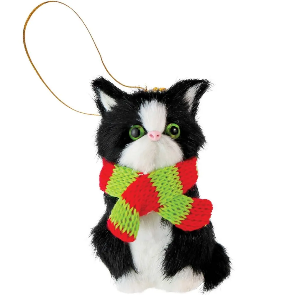 Michaels Ornativity Christmas Mini Cat Ornament