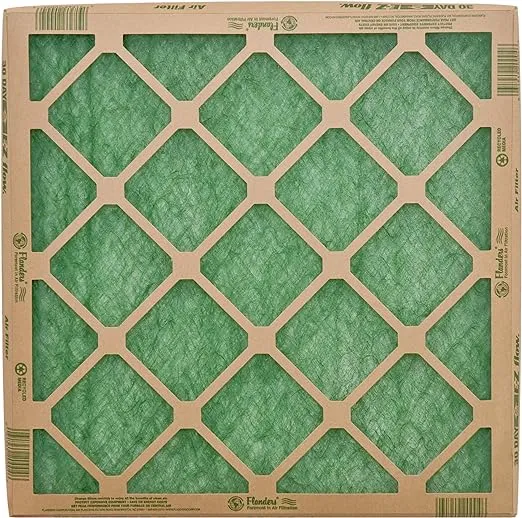 Flanders (4 Filters), 14&#034; X 24&#034; X 1&#034; Precisionaire Nested Glass Air Filter