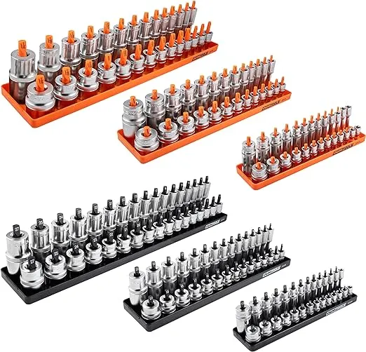 OEMTOOLS 22233 6 Piece Socket Tray Set