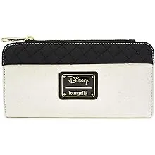 Loungefly x Minnie and Mickey Mouse Debossed Heads Wallet