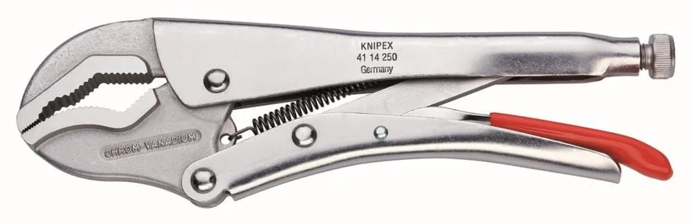 KNIPEX Tools - Universal Grip Pliers, Pivoting Jaw, Chrome (4014250)