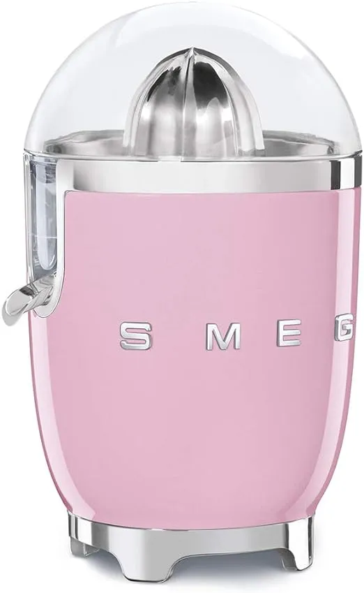 Smeg CJF01PKUS Citrus Juicer, Pink, One Size