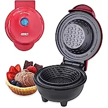 Dash Mini Waffle Bowl Maker for Breakfast Burrito Bowls Ice Cream