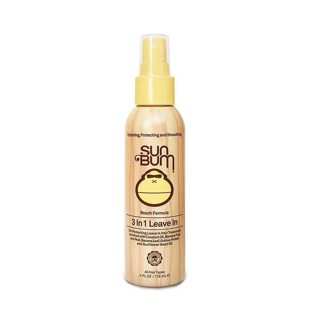 Sun Bum Beach Formula 3-in-1 Leave-In Conditioner - 4 fl oz bottle