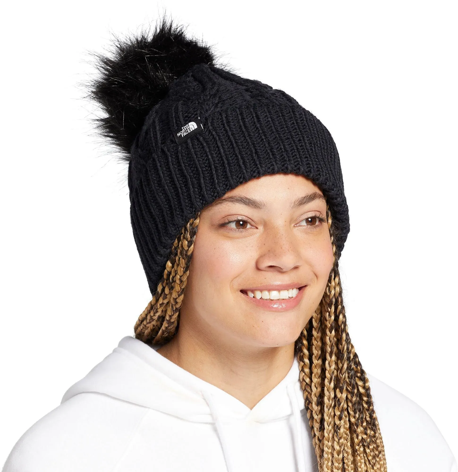 THE NORTH FACE Oh-Mega Fur Pom Beanie - Women's