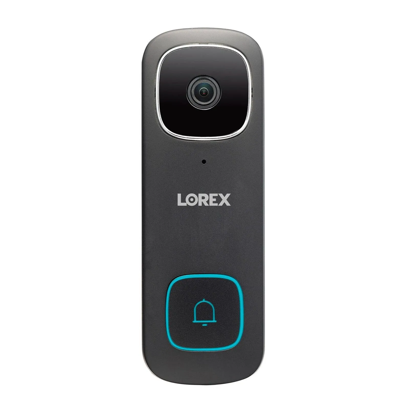 Lorex 2K Wired Video Doorbell (Black)