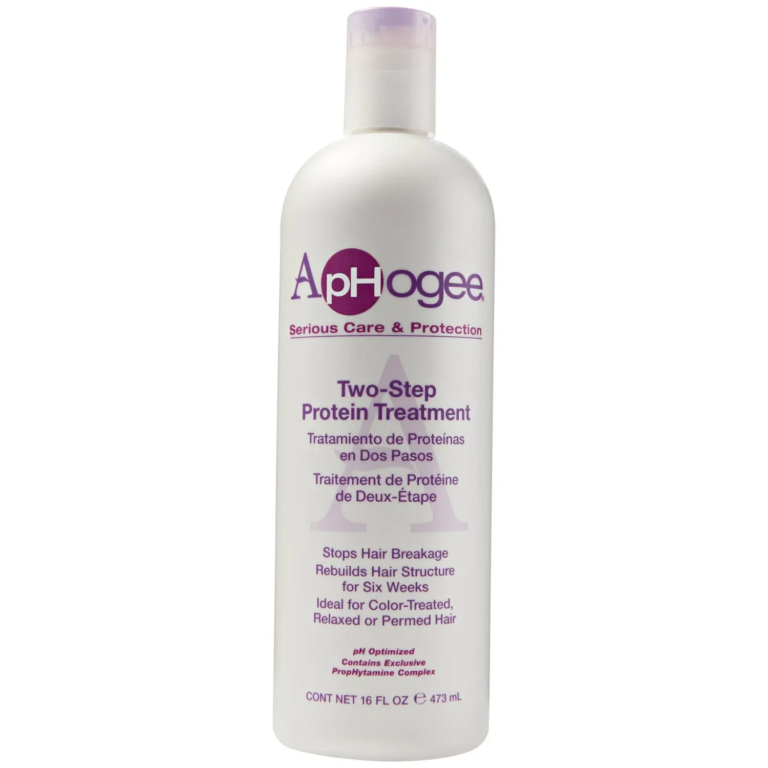 ApHogee Two-step Treatment Protein for Damaged Hair - 16 fl oz bottle