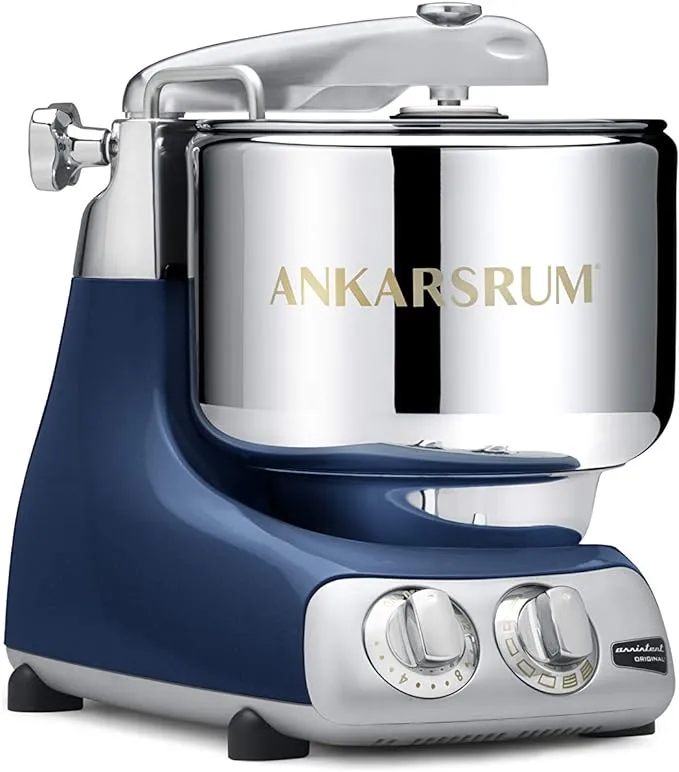 Ankarsrum Original Electric Stand Mixer, 7.4 Quart, Ocean Blue